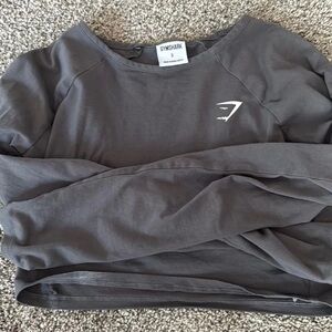 Gymshark Charcoal Long Sleeve Shirt
